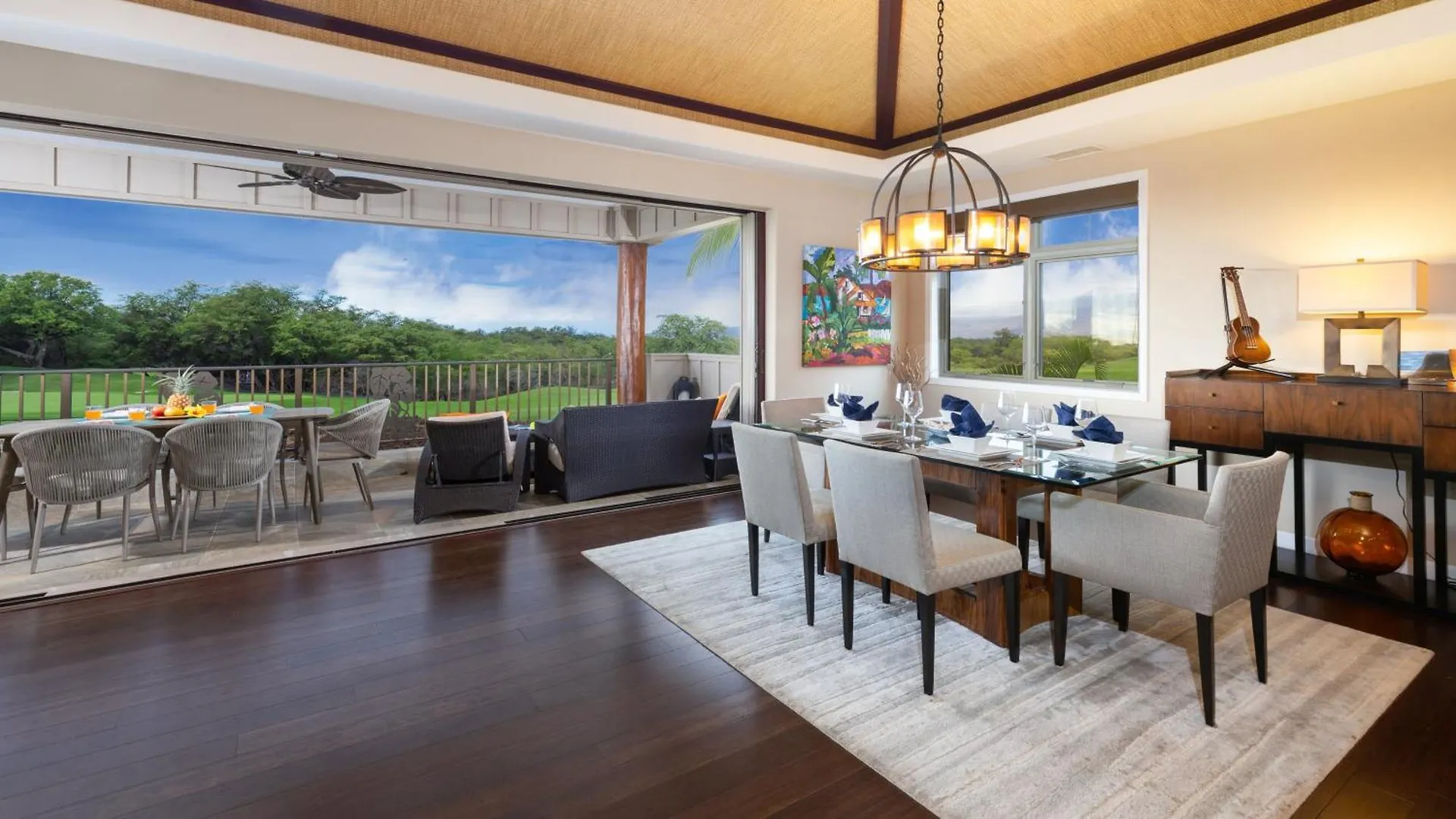 Prázdninový dům Soak Up The Sun Villa Sun-Drenched 3Br Kamilo Home With Golf Course View Waikoloa USA